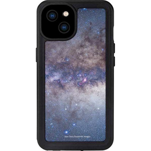 Panorama View of the Center of the Milky Way iPhone 15 Plus Waterproof Case